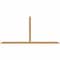 Ekena Millwork Portland Timber Gable Bracket, Western Red Cedar, 108"W x 49"H x 1 1/2"D x 3 1/2"F, 11/12 Pitch GBW108X49X0204POR00SWR - alternate 1